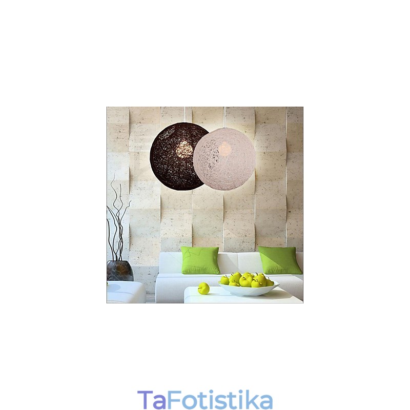 CreativeAmerican Country Creative Cany Art Color Droplight και Φωτιστικό σφαιρικού σχήματος