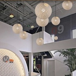 CreativeAmerican Country Creative Cany Art Color Droplight και Φωτιστικό σφαιρικού σχήματος