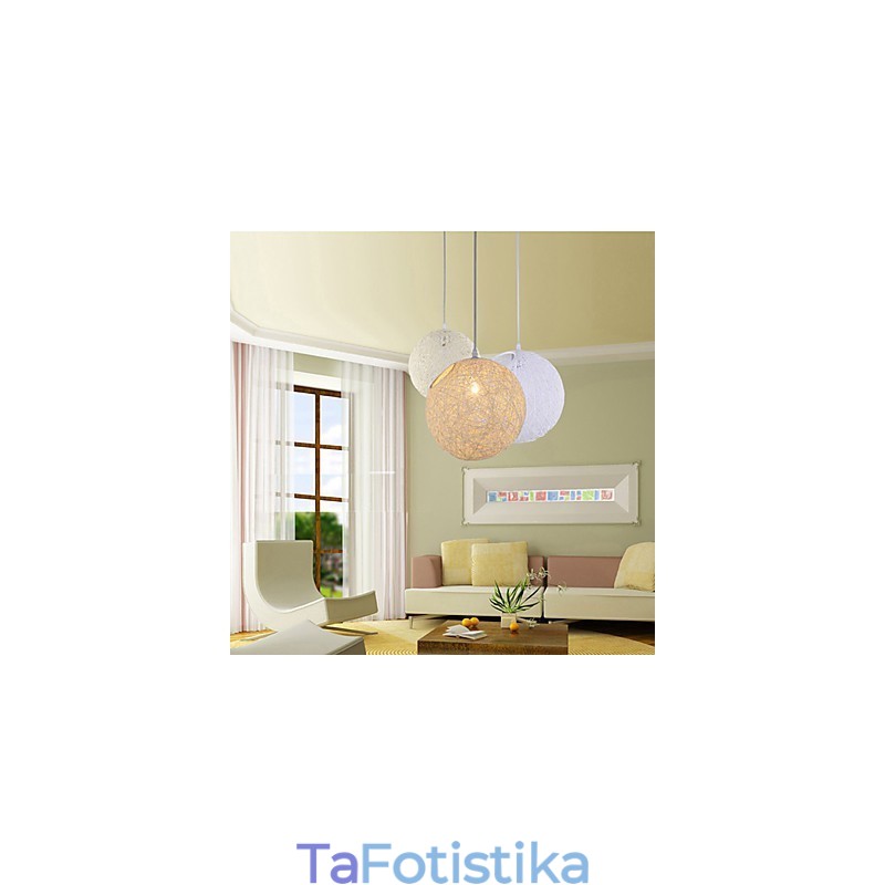 CreativeAmerican Country Creative Cany Art Color Droplight και Φωτιστικό σφαιρικού σχήματος