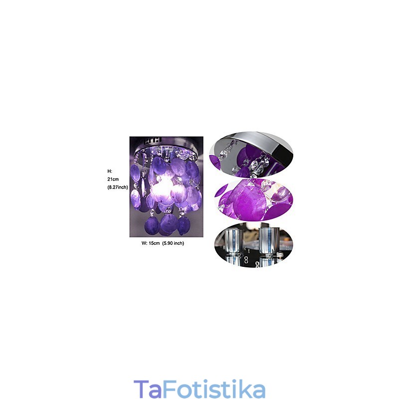 Μοντέρνο Σύγχρονο Μίνι Κρεμαστό Φωτιστικό Χρώμιο