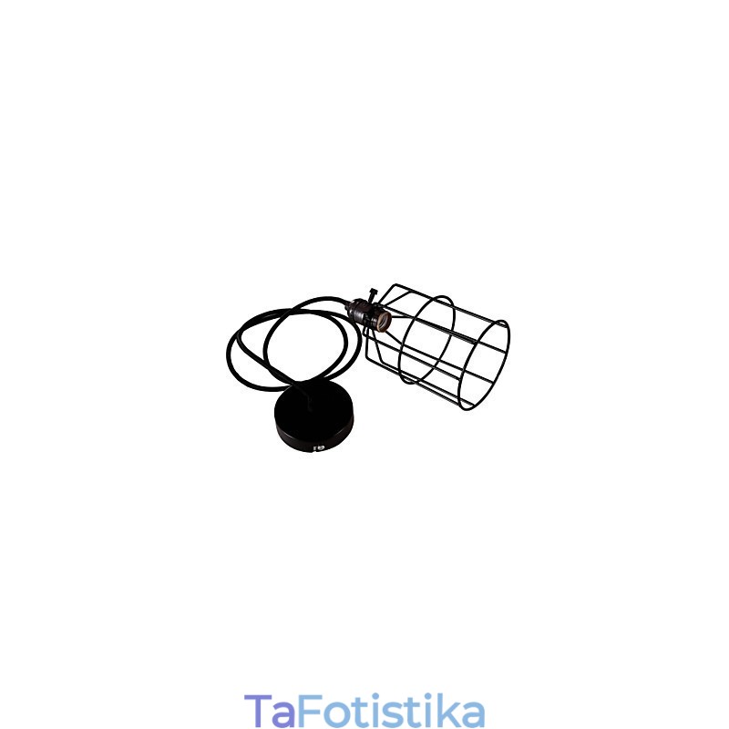 Retro Mini Style Ζωγραφική Μεταλλικό Κρεμαστό Φωτιστικό Γκαράζ