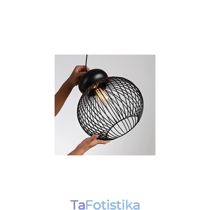 Μεταλλικό κρεμαστό φωτιστικό Retro Designers