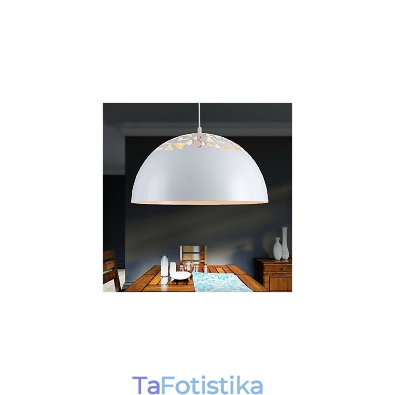 Μινιμαλιστικό 1 ελαφρύ μενταγιόν Vintage στυλ με σκαλιστή σκιά κρεμαστό φως