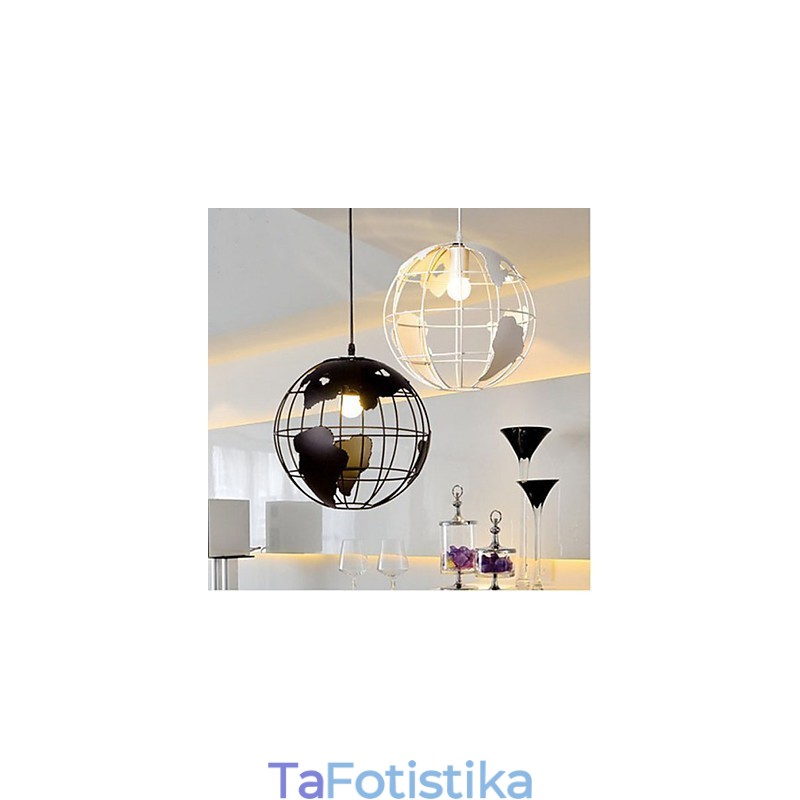 Nordic Modern Simple Earth Κρεμαστό φωτιστικό με ένα κεφάλι