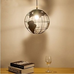 Nordic Modern Simple Earth Κρεμαστό φωτιστικό με ένα κεφάλι