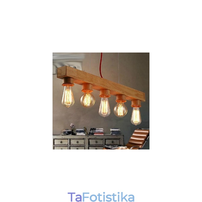 Μοντέρνο Σύγχρονο Παραδοσιακό Κλασικό Μίνι Φωτιστικό Κρεμαστό Ξύλο Μπαμπού