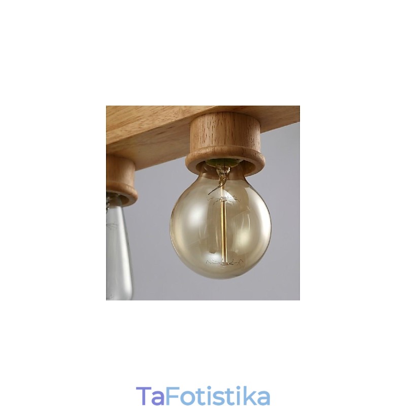 Μοντέρνο Σύγχρονο Παραδοσιακό Κλασικό Μίνι Φωτιστικό Κρεμαστό Ξύλο Μπαμπού