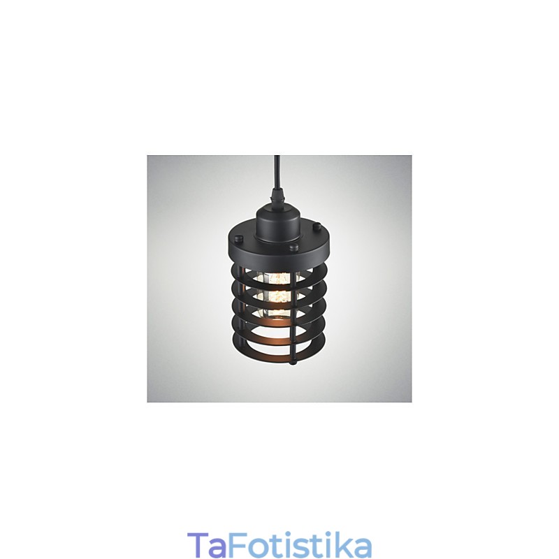 Ρετρό φωτιστικό οροφής Industrial Iron Vintage Πολυέλαιος Shop Κρεμαστό Φωτιστικό