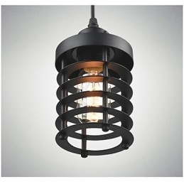 Ρετρό φωτιστικό οροφής Industrial Iron Vintage Πολυέλαιος Shop Κρεμαστό Φωτιστικό