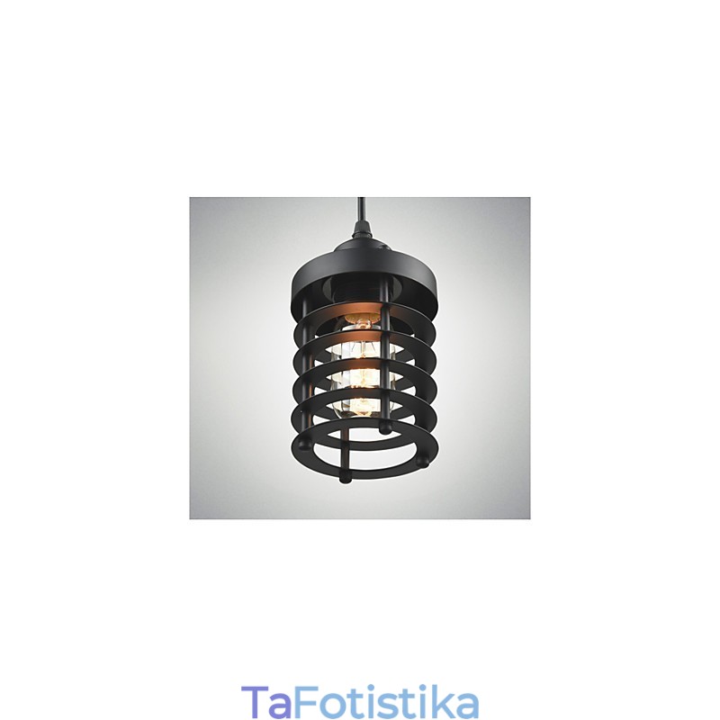 Ρετρό φωτιστικό οροφής Industrial Iron Vintage Πολυέλαιος Shop Κρεμαστό Φωτιστικό