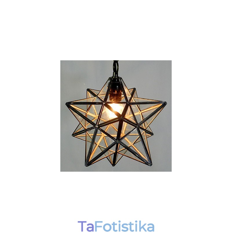 The Pentagon Star Light Contracted and Contemporary Chandelier Lamp