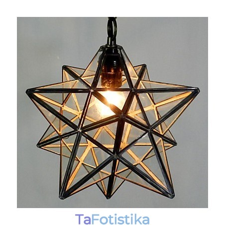 The Pentagon Star Light Contracted and Contemporary Chandelier Lamp The Pentagon Star Light Contracted and Contemporary Chandelier Lamp