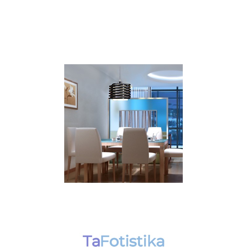 Κρεμαστό φωτιστικό ζωγραφικής σε μοντέρνο μοντέρνο μίνι στυλ