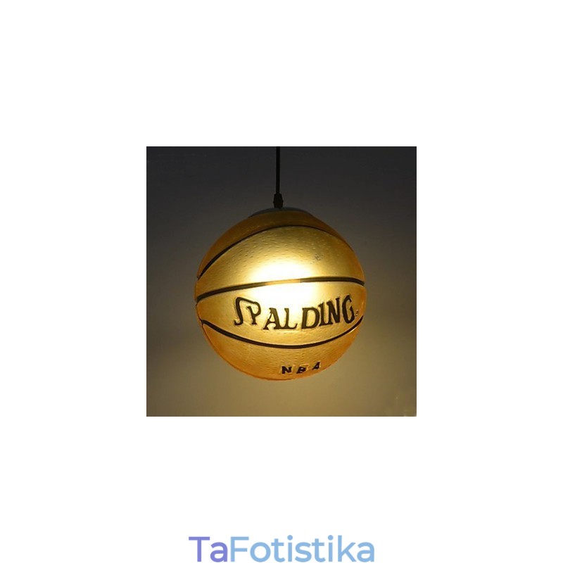 Γυάλινο μενταγιόν Cafe ρετρό μενταγιόν μπάσκετ
