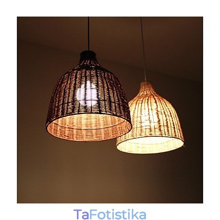 Rural Style Cany Art Creative Hand made by The Cane Makes Up Droplight Lamp Rural Style Cany Art Creative Hand made by The Cane Makes Up Droplight Lamp