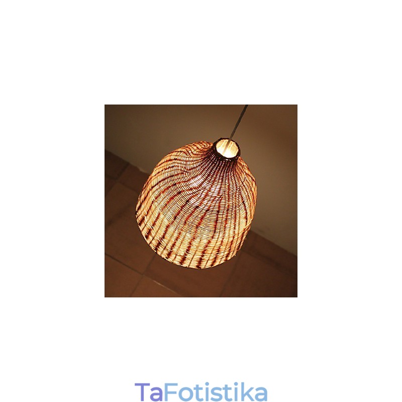 Rural Style Cany Art Creative Hand made by The Cane Makes Up Droplight Lamp