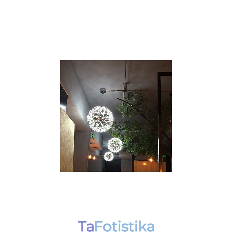 Σύγχρονος πολυέλαιος δημιουργικός στρογγυλός φωτιστικός φωτός σταγονόμετρου