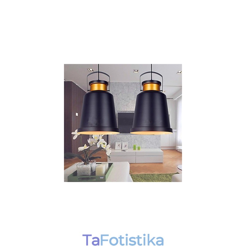 Κρεμαστά φωτιστικά Retro Pendant Light Metal Cafe