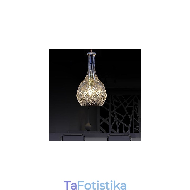 Μοντέρνο Σύγχρονο Κρυστάλλινο Μεταλλικό Κρεμαστό Φωτιστικό