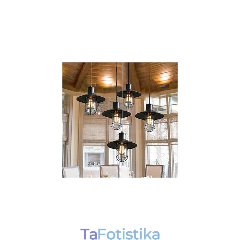 Φωτιστικό Πολυέλαιος Μονοκεφαλής Birdcage