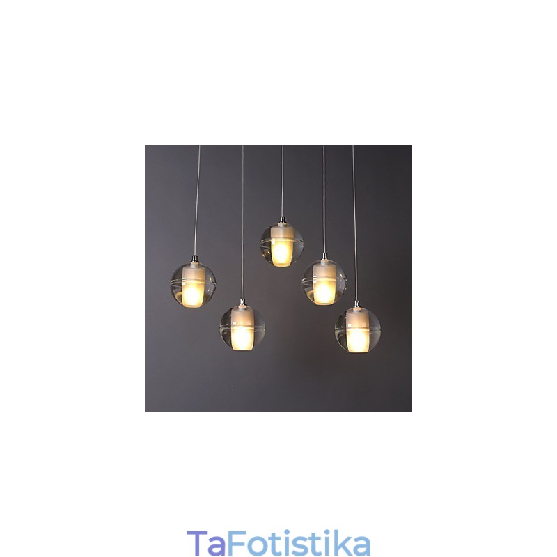1 κρεμαστό φωτιστικό από ελαφρύ κρυστάλλινο γυαλί Πέτρινο Κρεμαστό Φωτιστικό καφέ Κρεμαστό Φωτιστικό Διακοσμητικό κρεμαστό φωτιστικό