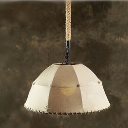 Συμβόλαιο Nordic Vintage Linens Hemp Rope American Country Droplight Lamp