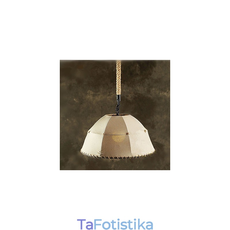 Συμβόλαιο Nordic Vintage Linens Hemp Rope American Country Droplight Lamp