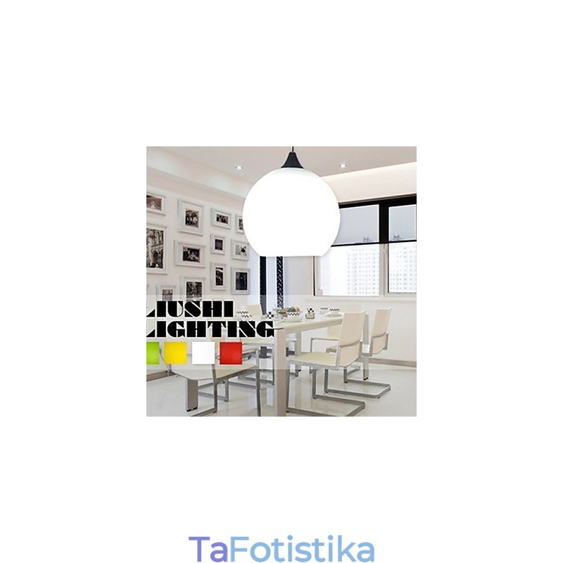 Φωτιστικό πολυελαίου από γυαλί απλό μόδας
