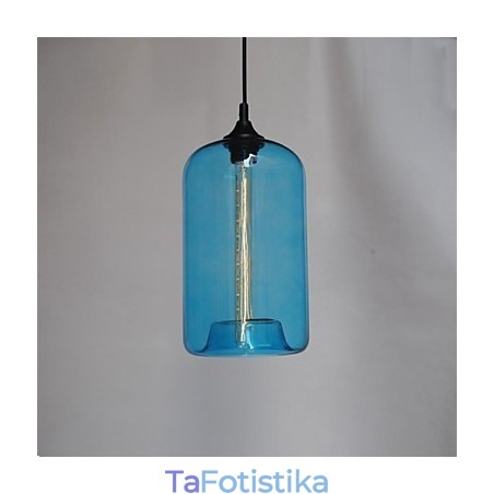 Μπουκάλι Σχέδιο Μενταγιόν 1 Φωτιστικό με Διάφανη Απόχρωση Μπουκάλι Σχέδιο Μενταγιόν 1 Φωτιστικό με Διάφανη Απόχρωση