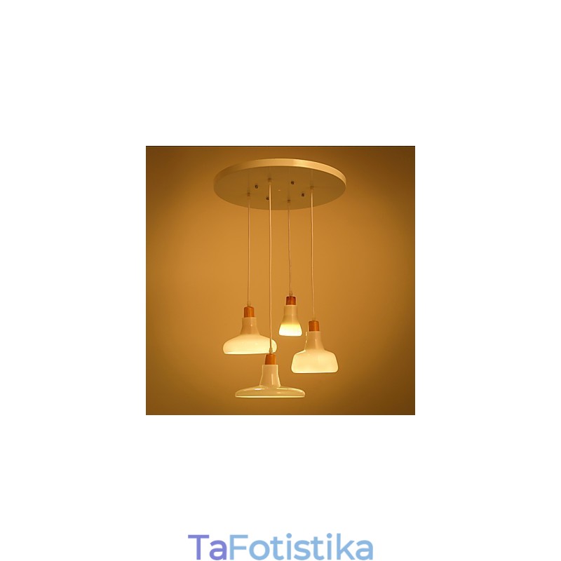 Creative Characteristic 4 Light μενταγιόν με σιδερένια απόχρωση