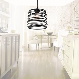 Rustic Lodge Retro Country Mini Ζωγραφική Μεταλλικό Κρεμαστό Φωτιστικό Γκαράζ