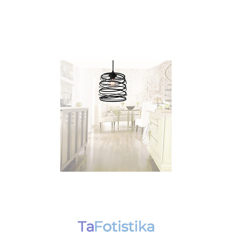 Rustic Lodge Retro Country Mini Ζωγραφική Μεταλλικό Κρεμαστό Φωτιστικό Γκαράζ