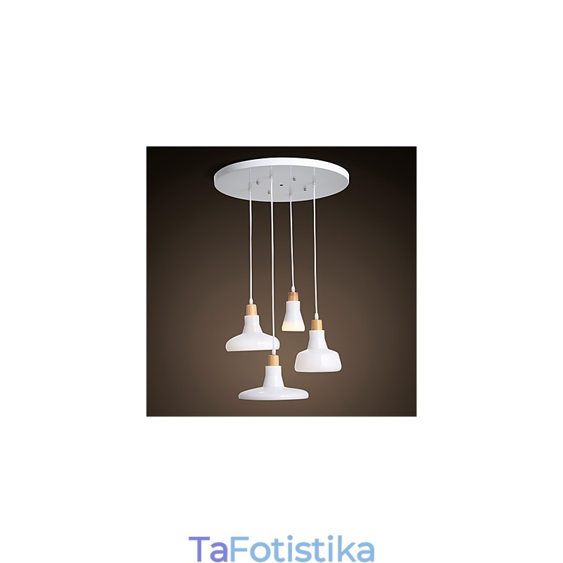 Creative Characteristic 4 Light μενταγιόν με σιδερένια απόχρωση