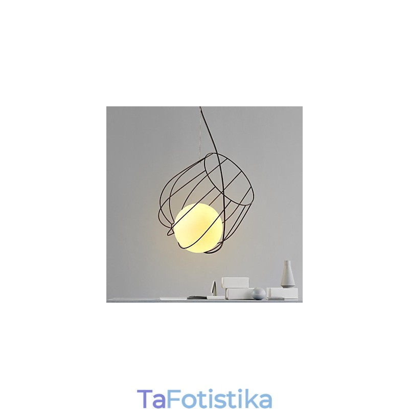 Μεταλλικό κρεμαστό φωτιστικό Retro Designers