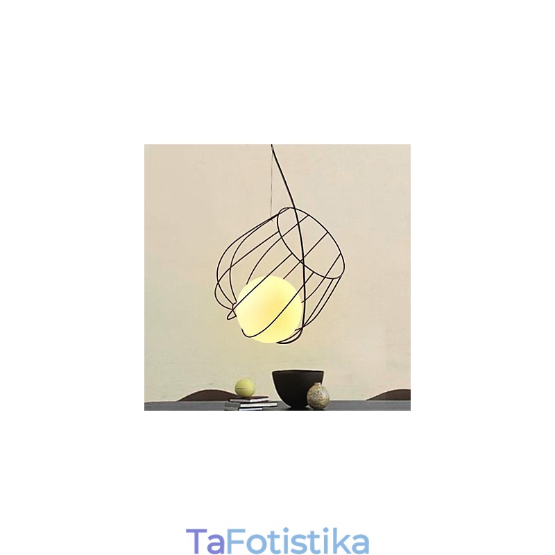 Μεταλλικό κρεμαστό φωτιστικό Retro Designers