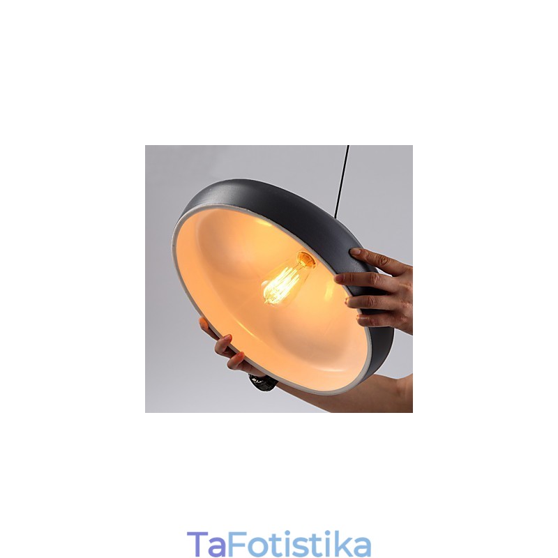 Μεταλλικό κρεμαστό φωτιστικό ζωγραφικής Vintage ρετρό μίνι
