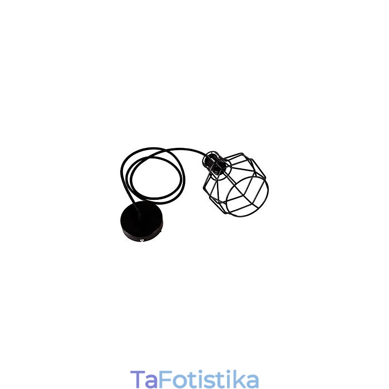 Retro Mini Style Painting Μεταλλικό Κρεμαστό Φωτιστικό Γκαράζ