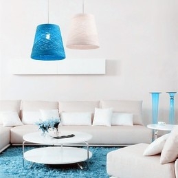 Μοντέρνο Rural Cany Art Woven Rattan Μονό Φωτιστικό σταγονόμετρου