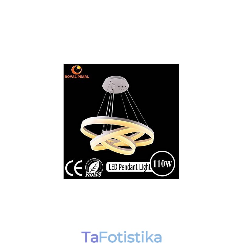 Hot Sale Λευκό Χρώμα Ακρυλικό Μοντέρνο Κρεμαστό Φωτιστικό 130W