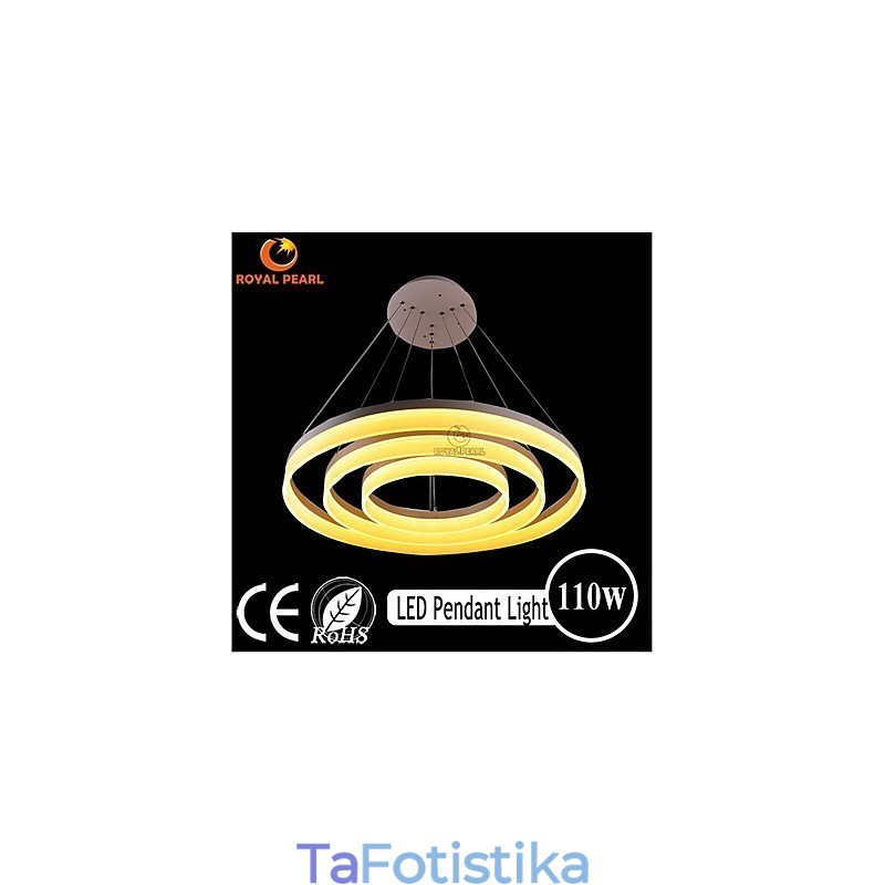 Hot Sale Λευκό Χρώμα Ακρυλικό Μοντέρνο Κρεμαστό Φωτιστικό 130W