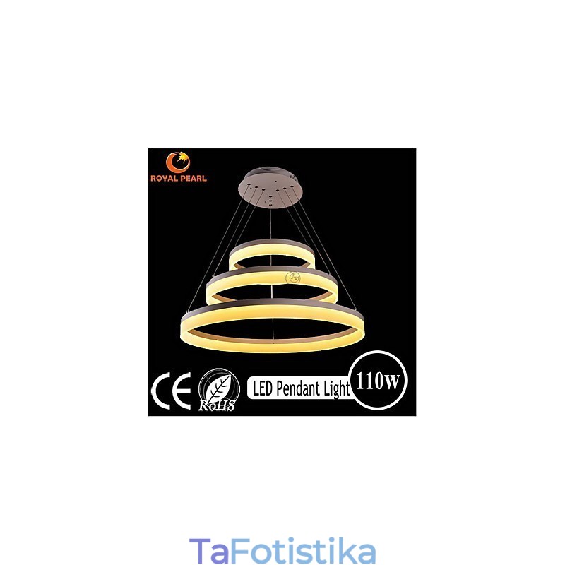 Hot Sale Λευκό Χρώμα Ακρυλικό Μοντέρνο Κρεμαστό Φωτιστικό 130W