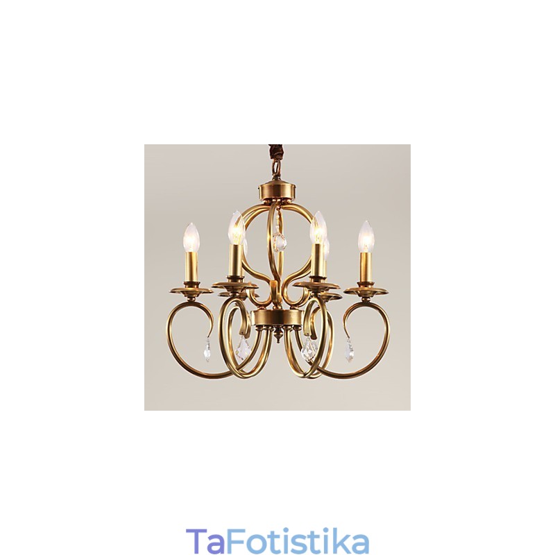 Πολυέλαιος Κρεμαστό Φωτιστικό Mini Style Traditional Classic Metal
