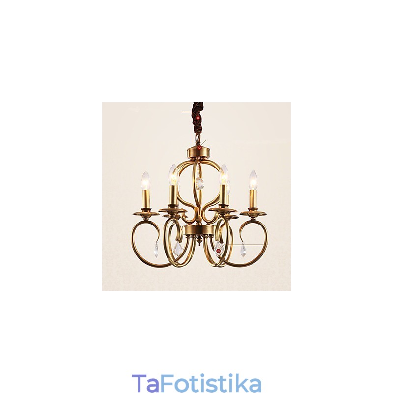 Πολυέλαιος Κρεμαστό Φωτιστικό Mini Style Traditional Classic Metal