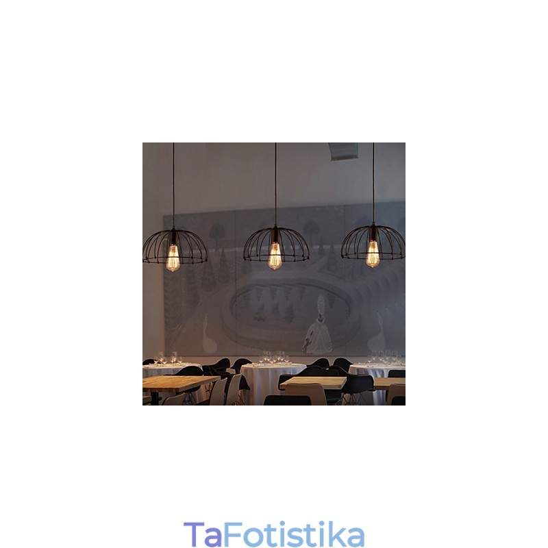 Μεταλλικό κρεμαστό φωτιστικό Retro Designers
