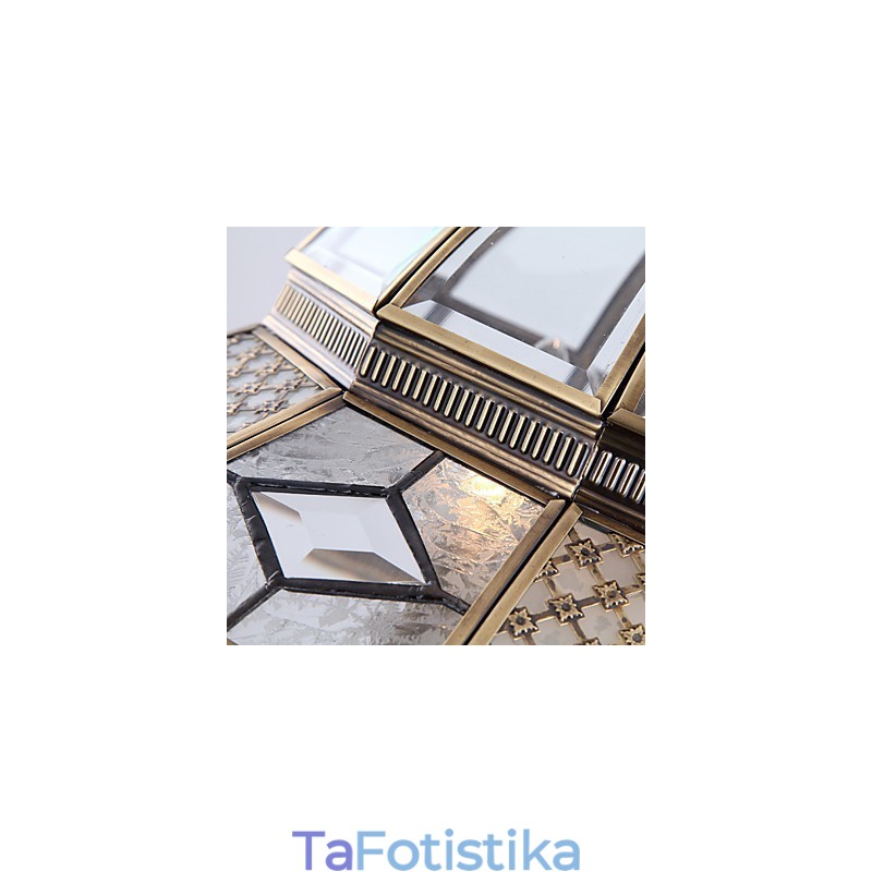 Κρεμαστά Φωτάκια Κρυστάλλινο Μίνι Στυλ Παραδοσιακό Κλασικό Μέταλλο