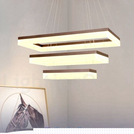 Wi Fi Smart Dimmable 3 επιπέδων μοντέρνο μοντέρνο οικιακό φωτιστικό κρεμαστό Wi Fi Smart Dimmable 3 επιπέδων μοντέρνο μοντέρνο οικιακό φωτιστικό κρεμαστό