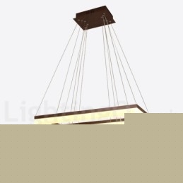Wi Fi Smart Dimmable 3 επιπέδων μοντέρνο μοντέρνο οικιακό φωτιστικό κρεμαστό