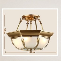 Κρεμαστά φωτάκια Mini Style Traditional Classic Metal