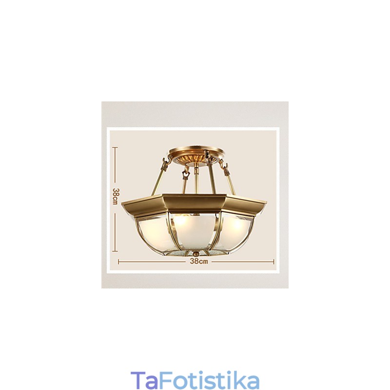 Κρεμαστά φωτάκια Mini Style Traditional Classic Metal