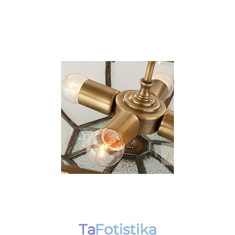 Κρεμαστά φωτάκια Mini Style Traditional Classic Metal